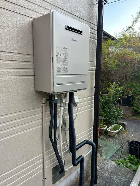 工事後　神奈川県足柄下郡箱根町のお客様の給湯器工事