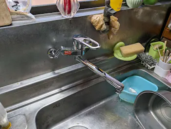 愛知県名古屋市南区のお客様の水栓工事