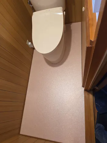 栃木県宇都宮市のお客様のトイレリフォーム工事　具体的な工事内容1