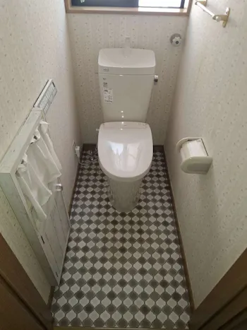 宮城県富谷市のお客様のトイレリフォーム工事