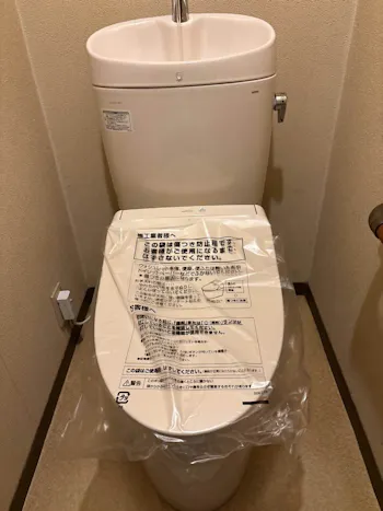 群馬県前橋市のお客様のトイレリフォーム工事　具体的な工事内容2
