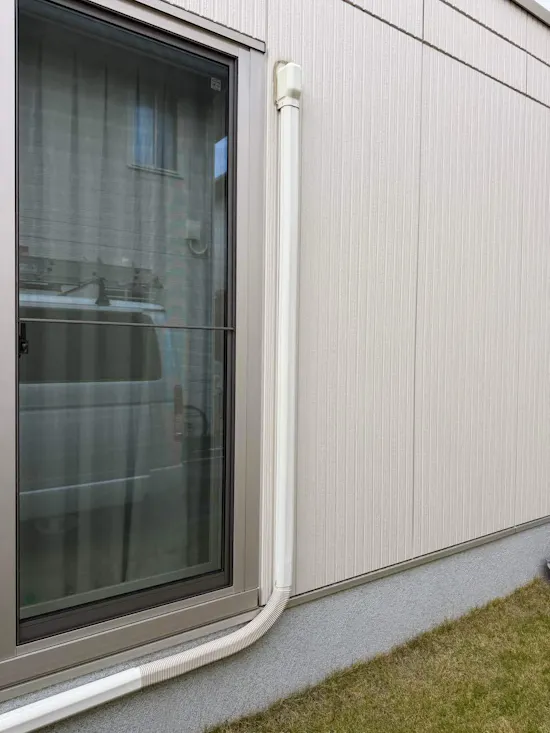 工事前　静岡県富士市のお客様のエアコン工事