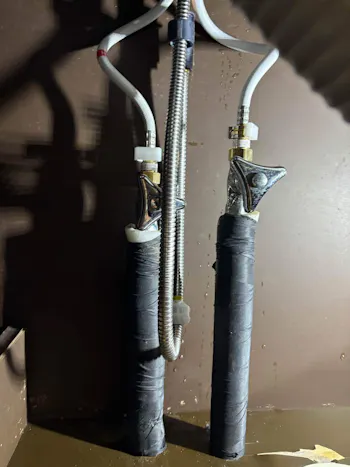 茨城県龍ケ崎市のお客様の水栓工事　具体的な工事内容2