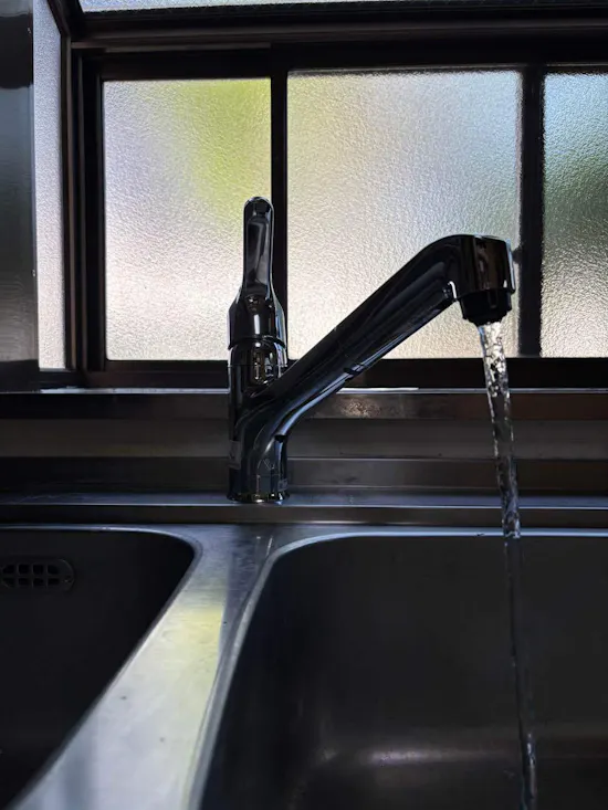 工事後　茨城県龍ケ崎市のお客様の水栓工事