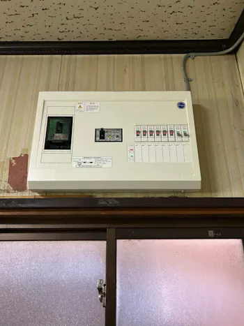 群馬県伊勢崎市のお客様のエアコン交換工事　具体的な工事内容1