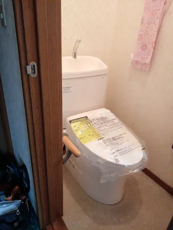 東京都青梅市のお客様のトイレ交換工事　具体的な工事内容3