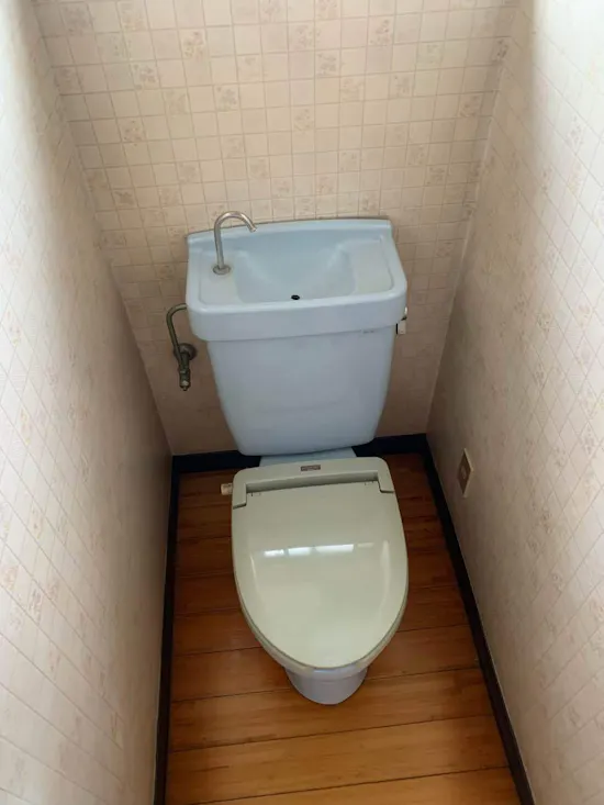 工事前　埼玉県羽生市のお客様のトイレ交換工事