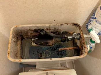 愛知県名古屋市のお客様のトイレ部品交換工事　具体的な工事内容1