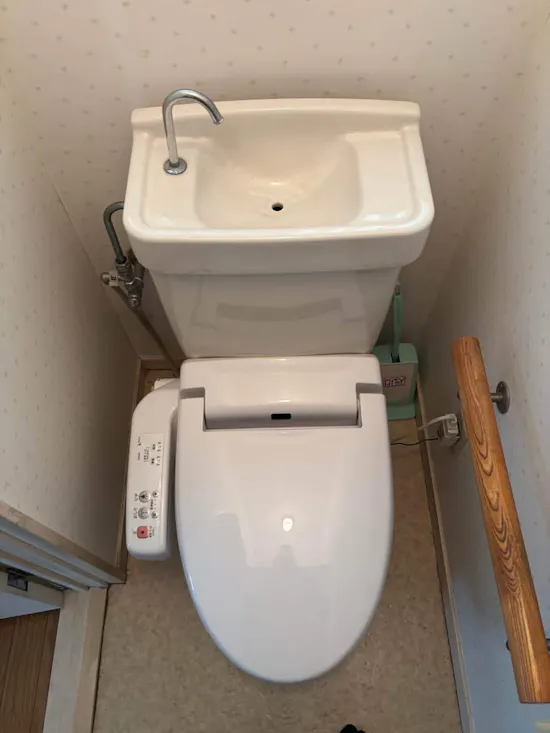 工事前　茨城県牛久市のお客様のトイレ工事