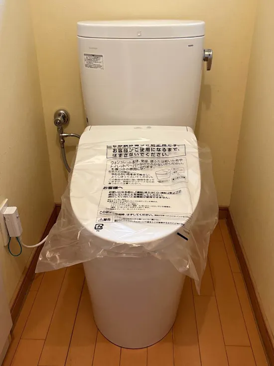 工事後　群馬県前橋市のお客様のトイレリフォーム工事