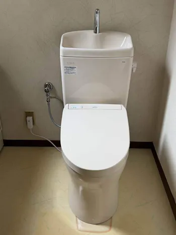 埼玉県加須市のお客様のトイレ交換工事