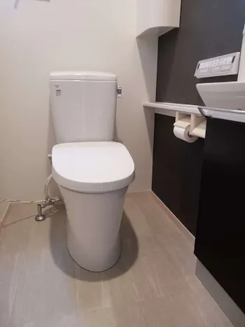 東京都立川市のお客様のトイレ工事　具体的な工事内容1