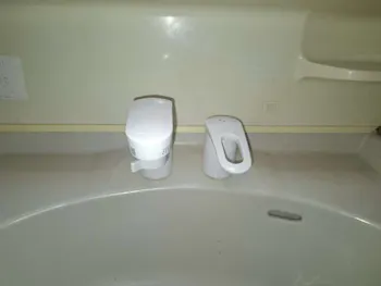 宮城県仙台市泉区のお客様の洗面水栓交換工事