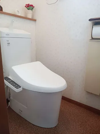 東京都青梅市のお客様のトイレ交換工事　具体的な工事内容1