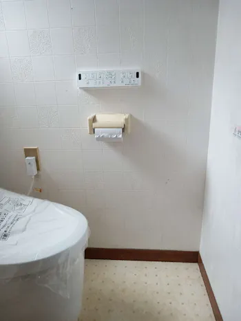 東京都立川市のお客様のトイレリフォーム工事　具体的な工事内容1