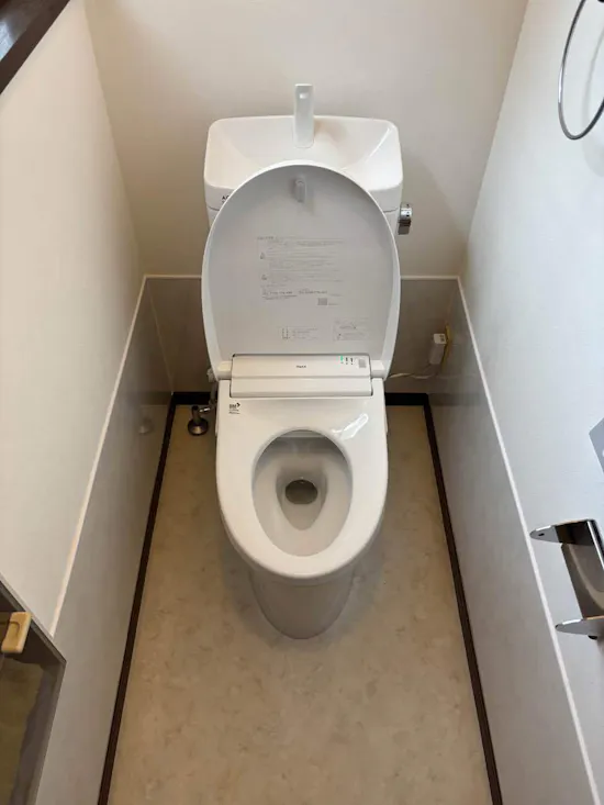 工事後　茨城県牛久市のお客様のトイレ工事