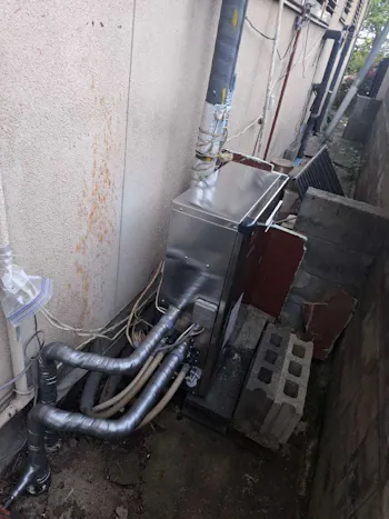 宮城県大崎市のお客様の石油給湯器交換工事