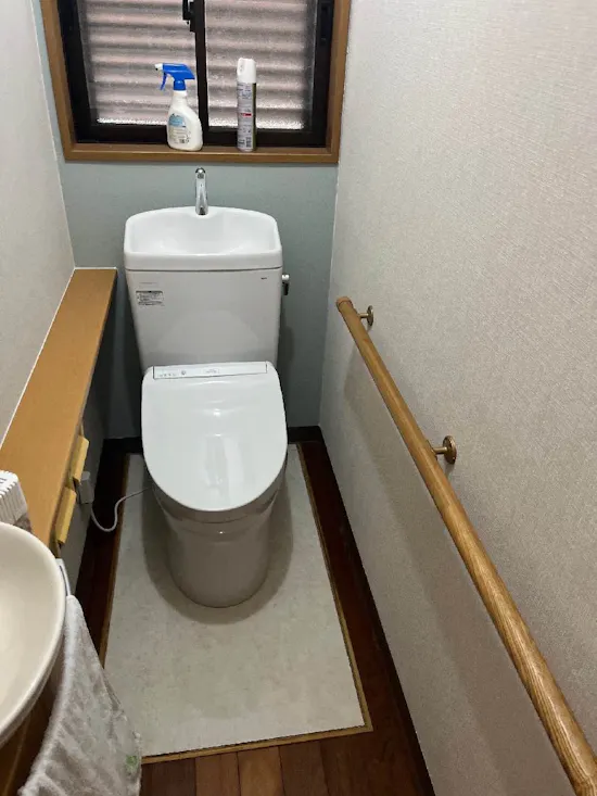 工事後　静岡県浜松市浜名区のお客様のトイレ交換工事