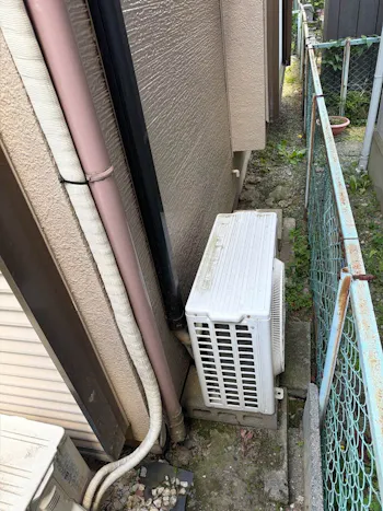 埼玉県さいたま市西区のお客様のエアコン交換工事　具体的な工事内容4