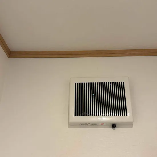 工事後　長野県大町市のお客様の換気扇交換工事