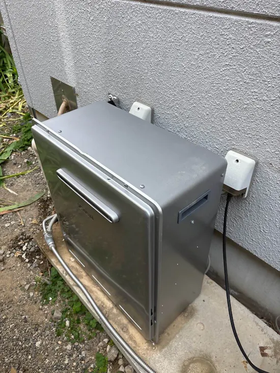 工事後　群馬県前橋市のお客様のガス給湯器交換工事