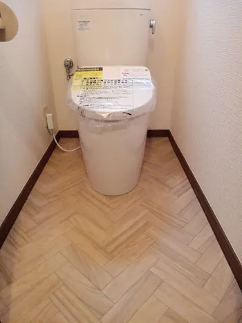 東京都立川市のお客様のトイレ工事
