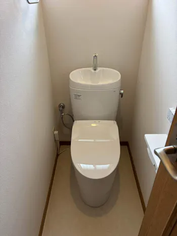 栃木県大田原市のお客様のトイレ工事
