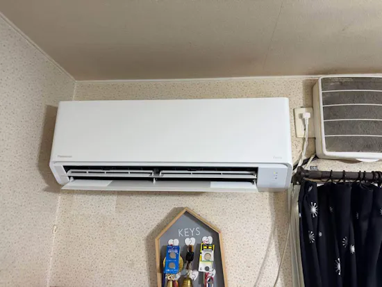 工事後　静岡県富士宮市のお客様のエアコン取替工事