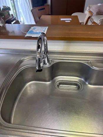 静岡県浜松市中央区のお客様のキッチン水栓交換工事