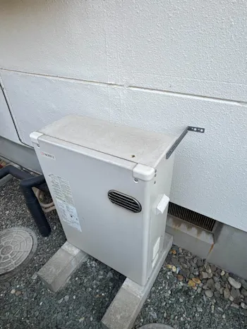 群馬県高崎市のお客様の石油給湯器交換工事　具体的な工事内容1
