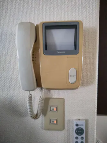 福島県いわき市のお客様のインターホン工事　具体的な工事内容1