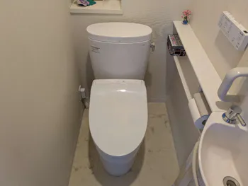 静岡県静岡市清水区のお客様のトイレ工事