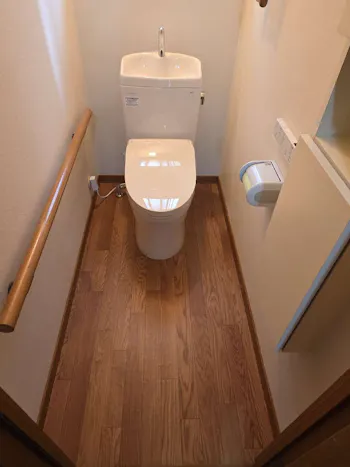 栃木県宇都宮市のお客様のトイレリフォーム工事