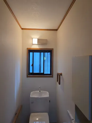 栃木県宇都宮市のお客様のトイレリフォーム工事　具体的な工事内容1
