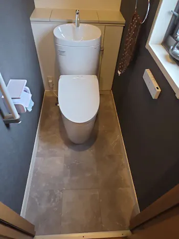 栃木県宇都宮市のお客様のトイレ工事