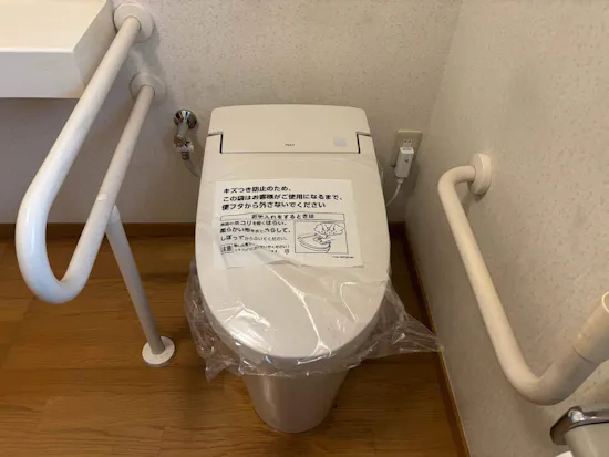 工事後　長野県上田市のお客様のトイレ工事
