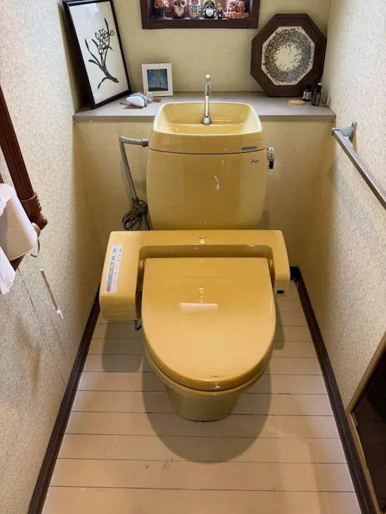 工事前　埼玉県幸手市のお客様のトイレリフォーム工事