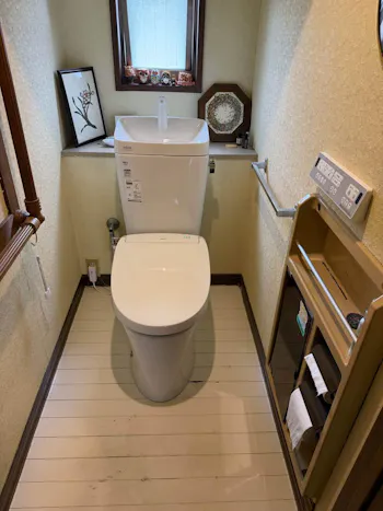 埼玉県幸手市のお客様のトイレリフォーム工事
