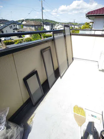 福島県いわき市のお客様の網戸張替工事