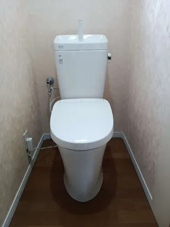 東京都昭島市のお客様のトイレ交換工事