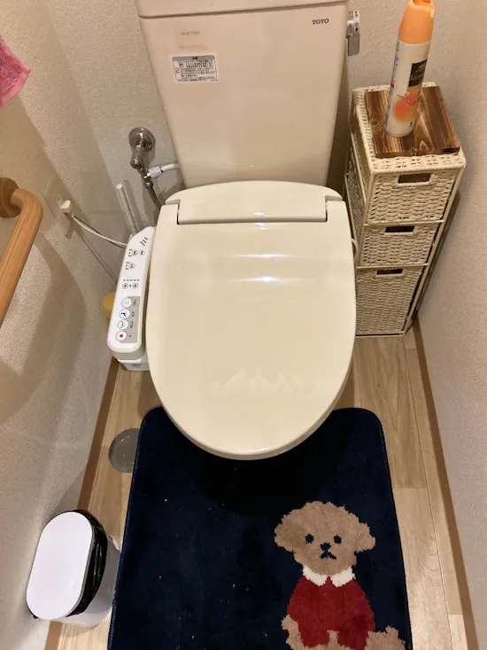 工事後　宮城県仙台市のお客様の便座取付工事
