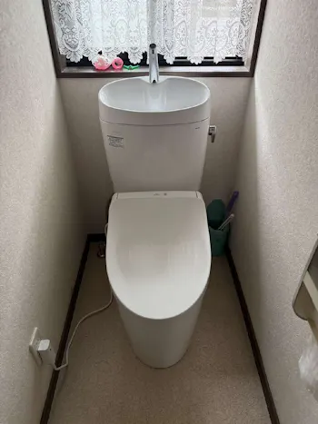 宮城県富谷市のお客様のトイレリフォーム工事