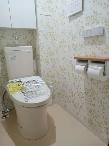 東京都昭島市のお客様のトイレ交換工事　具体的な工事内容1