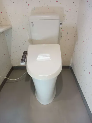 東京都青梅市のお客様のトイレ交換工事
