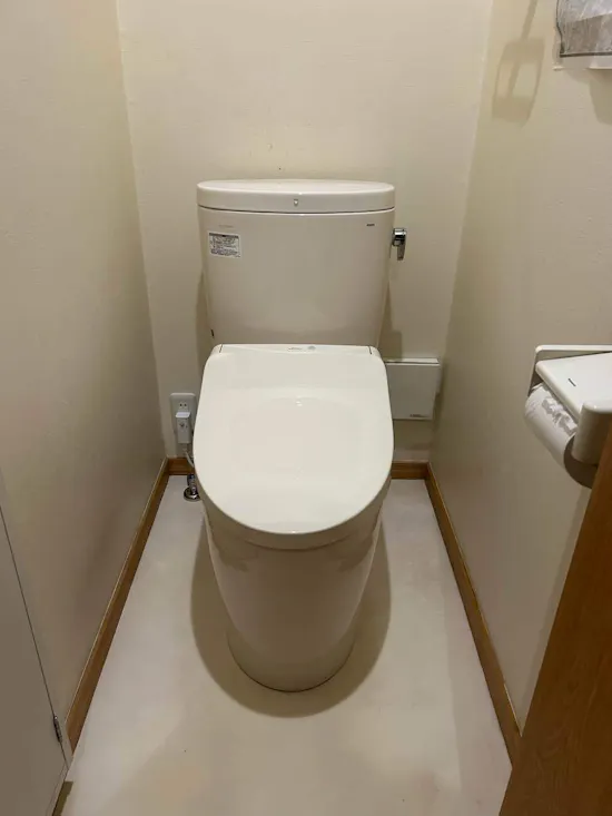 工事後　東京都八王子市のお客様のトイレ工事
