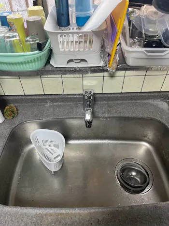 静岡県浜松市のお客様のキッチン水栓交換工事