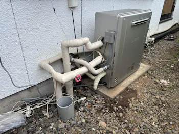 長野県上田市のお客様の給湯器工事