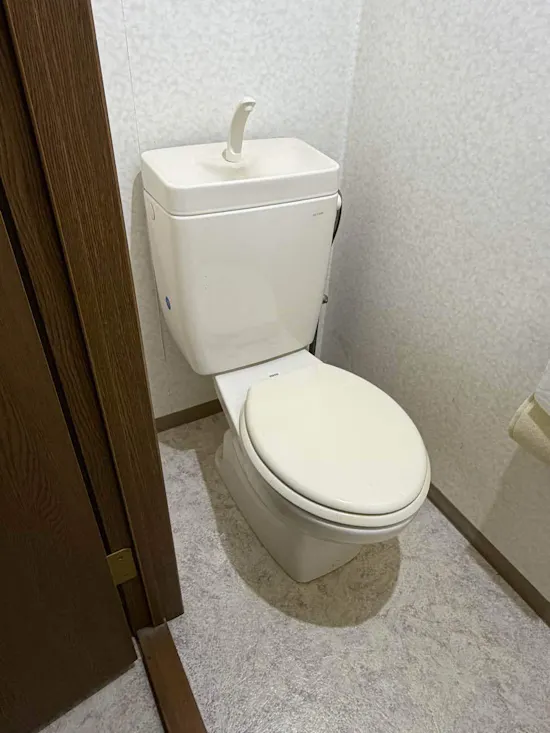 工事前　埼玉県久喜市のお客様のトイレ交換工事