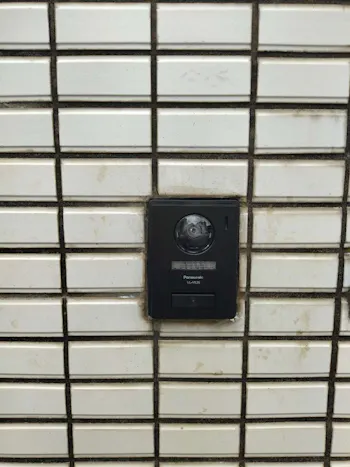 東京都西多摩郡瑞穂町のお客様のドアホン取付工事