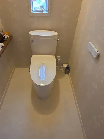 栃木県那須烏山市のお客様のトイレ工事